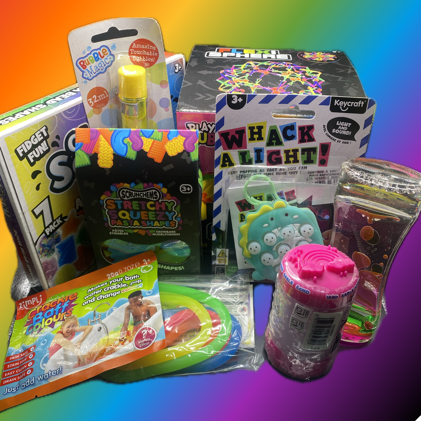 Mystery Sensory Boxes - Colour Blast