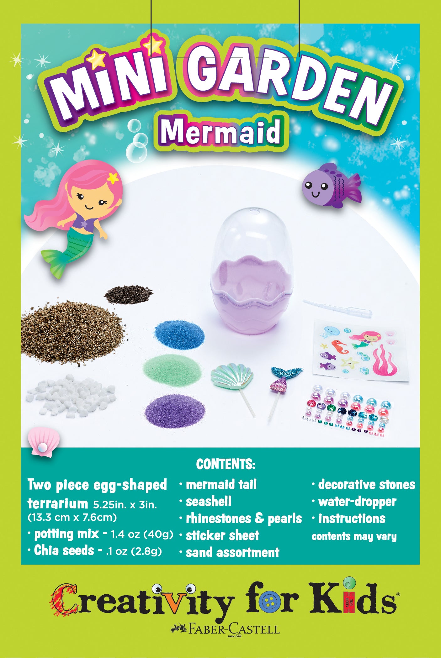 Creativity For Kids - Mini Garden - Mermaid