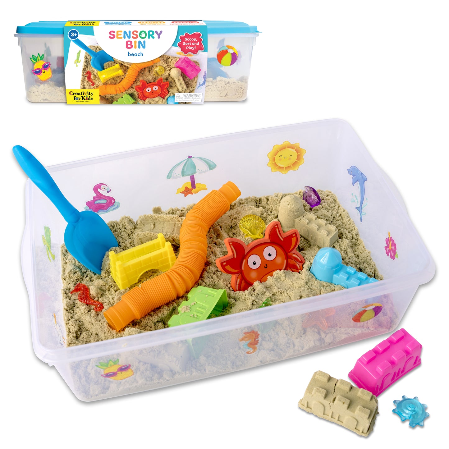 Creativity For Kids - Sensory Bin - Beach