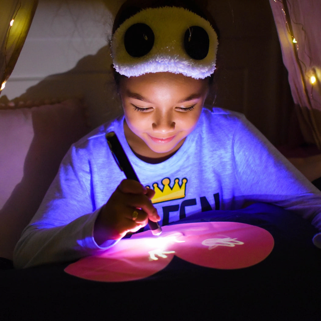 Illuminated Apparel Glow Sketch Bedtime Pillow Case
