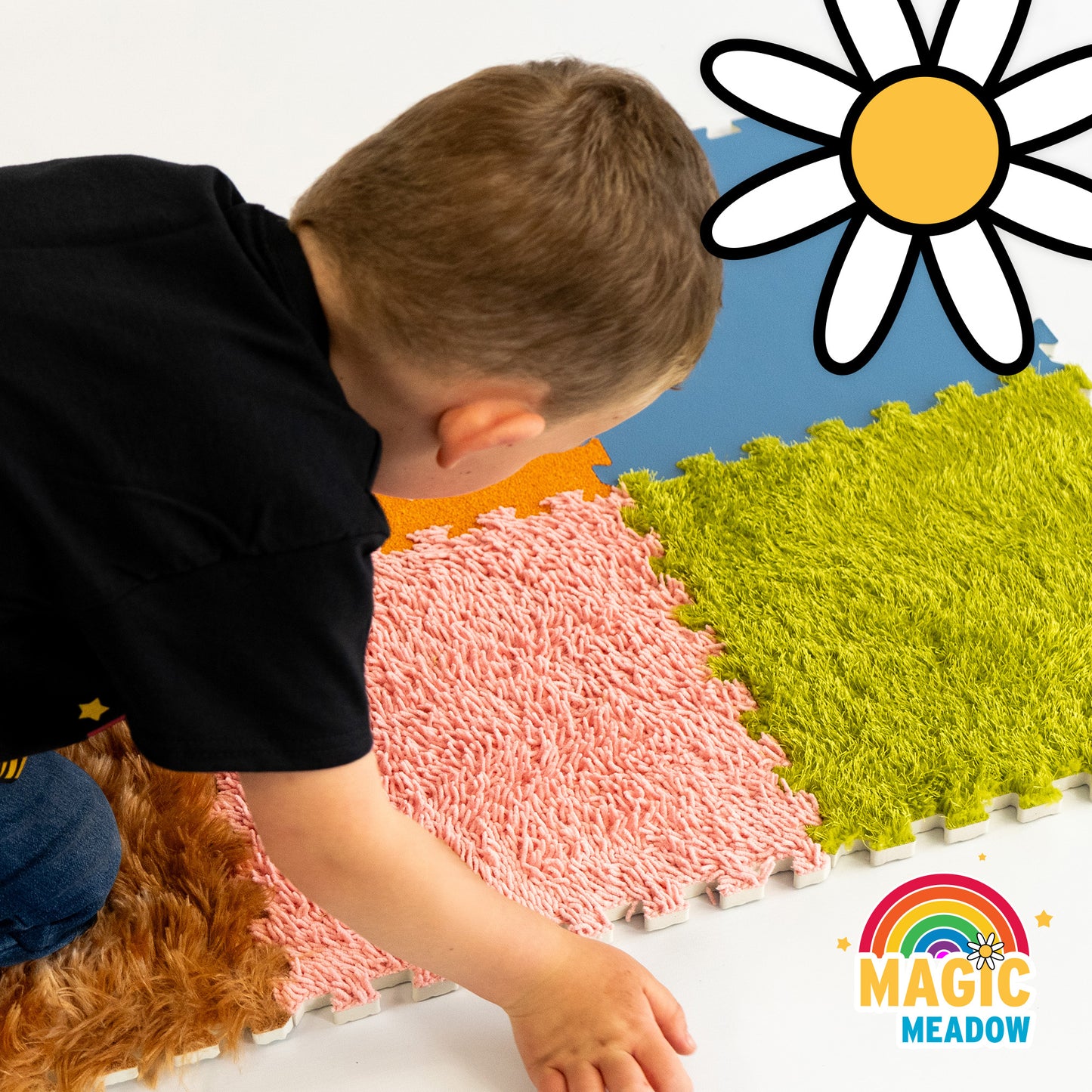 MagicMeadow Textured Sensory Play Mat (set of 6)
