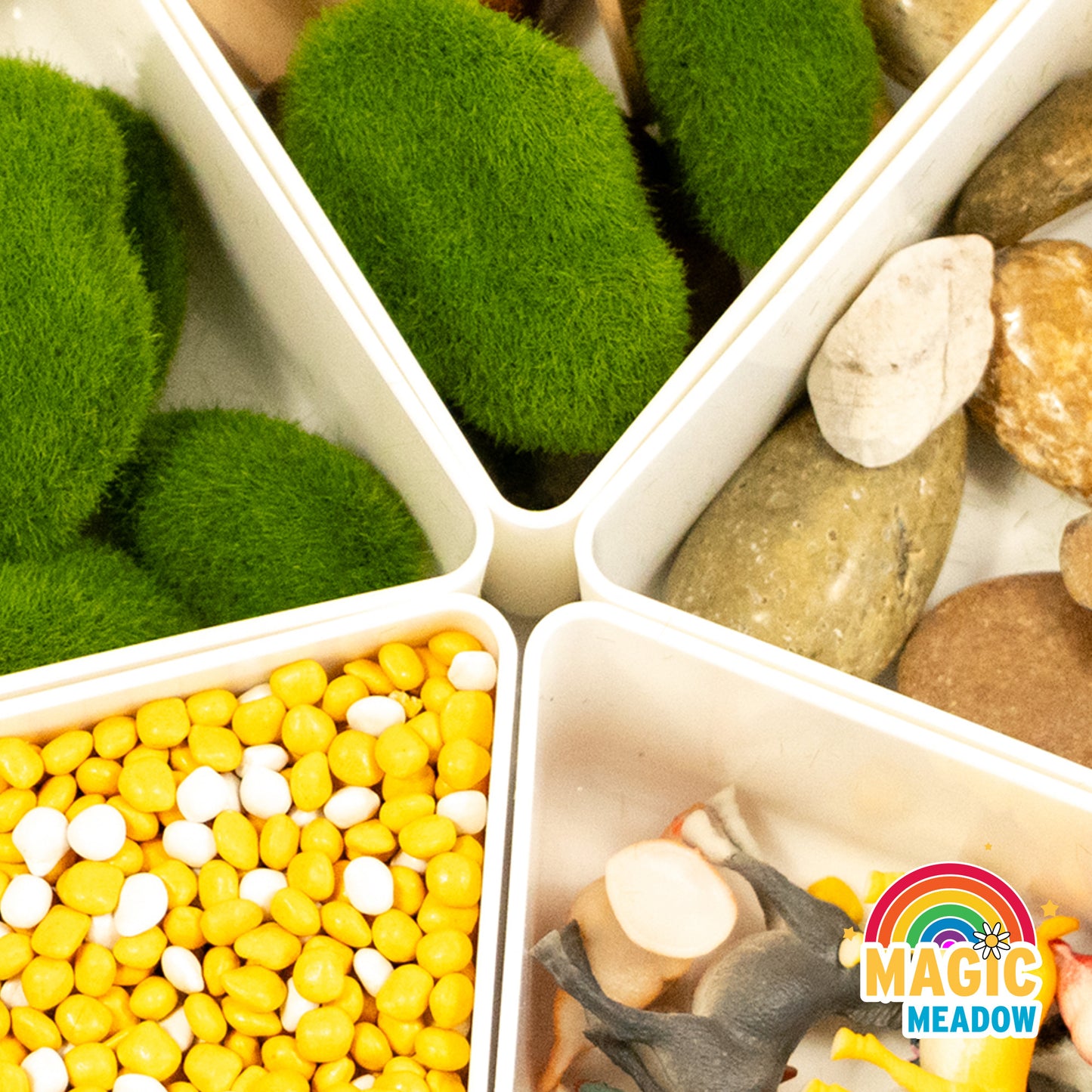 MagicMeadow Play Tray Sensory Kit - Farm Theme