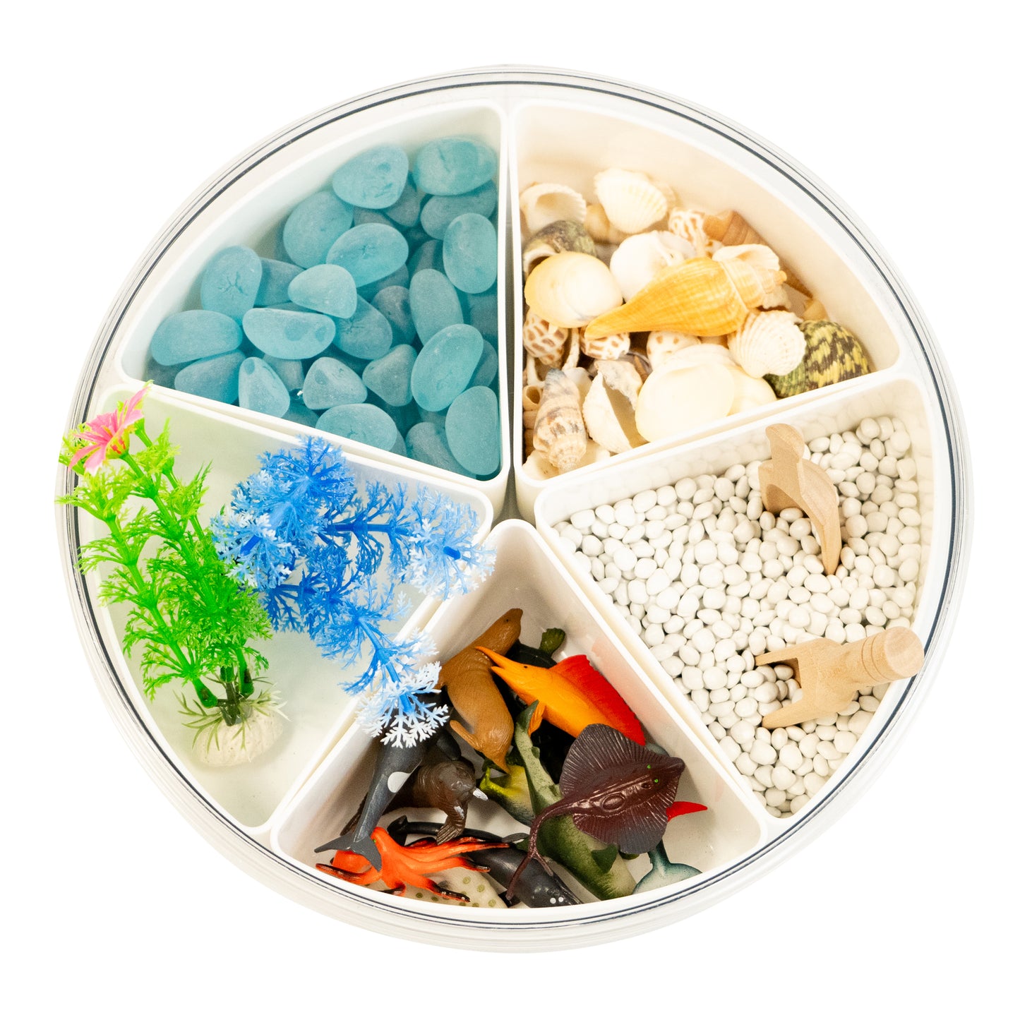 MagicMeadow Play Tray Sensory Kit - Ocean Theme