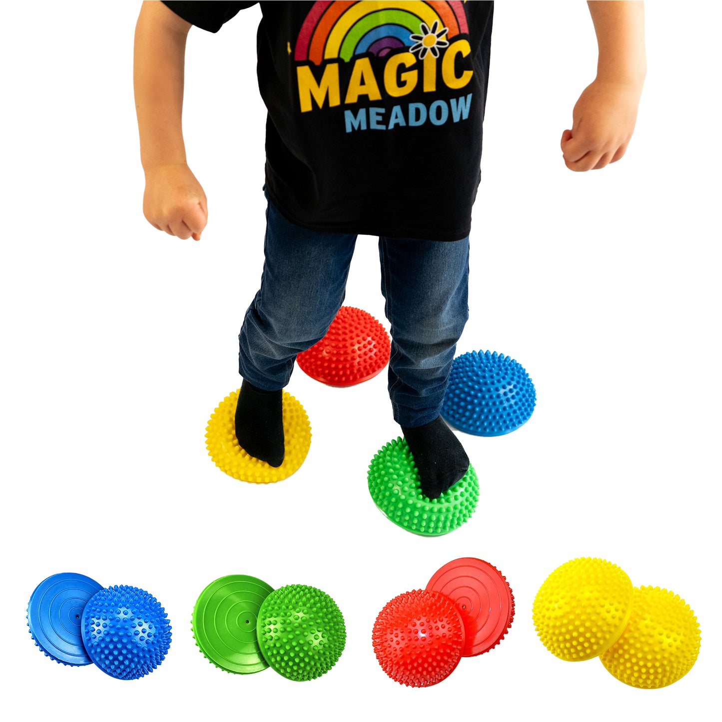 MagicMeadow Sensory Balance Pods (set of 8)
