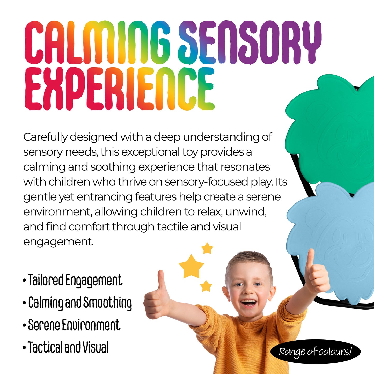MagicMeadow Spinning Lion Sensory Toy
