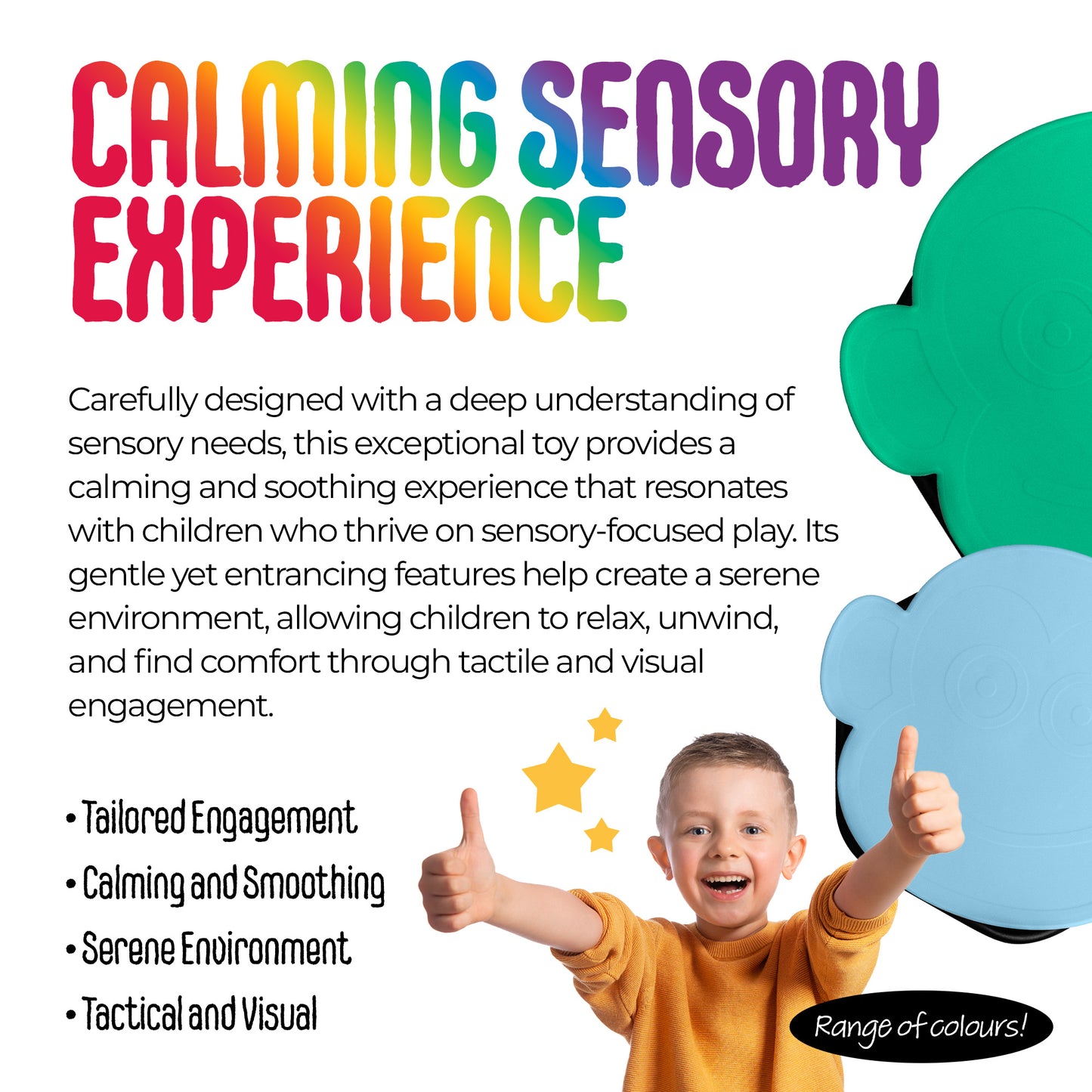 MagicMeadow Spinning Monkey Sensory Toy