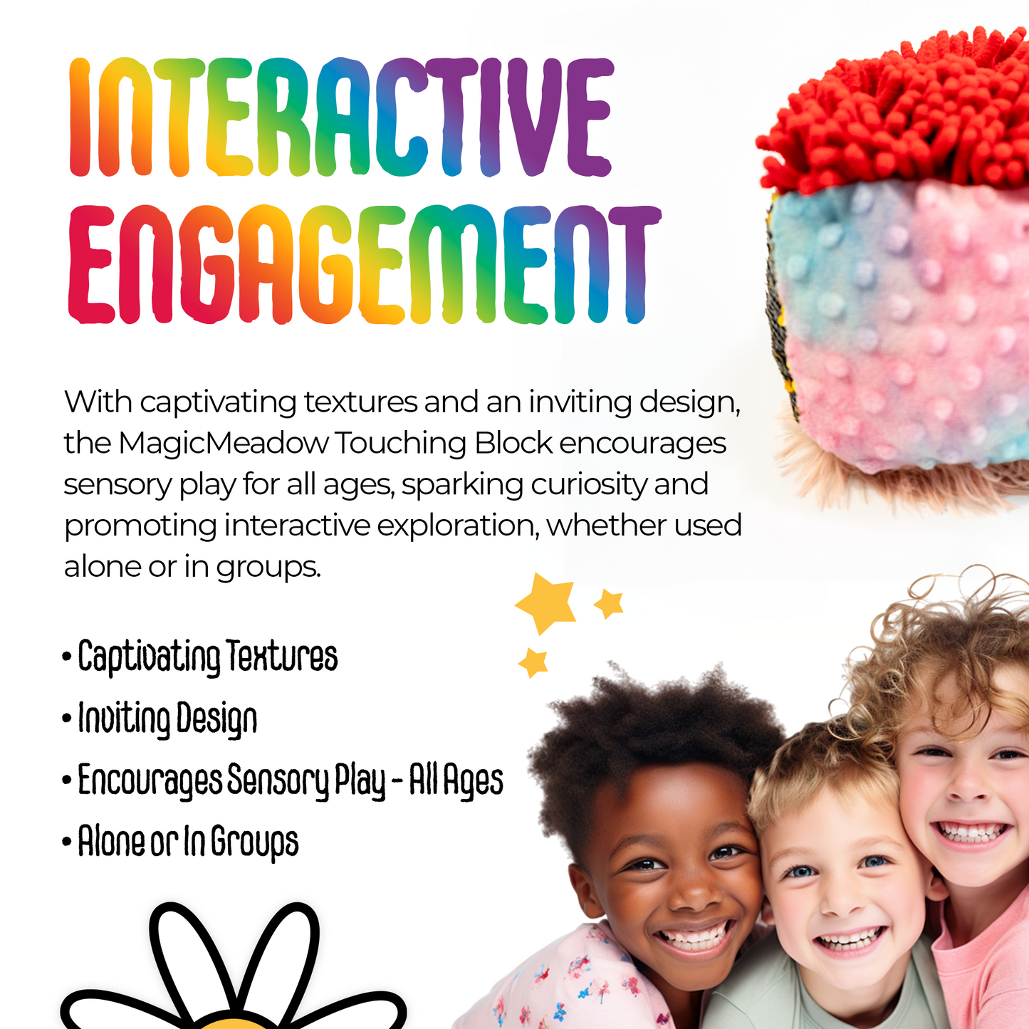 MagicMeadow Sensory Touching Block