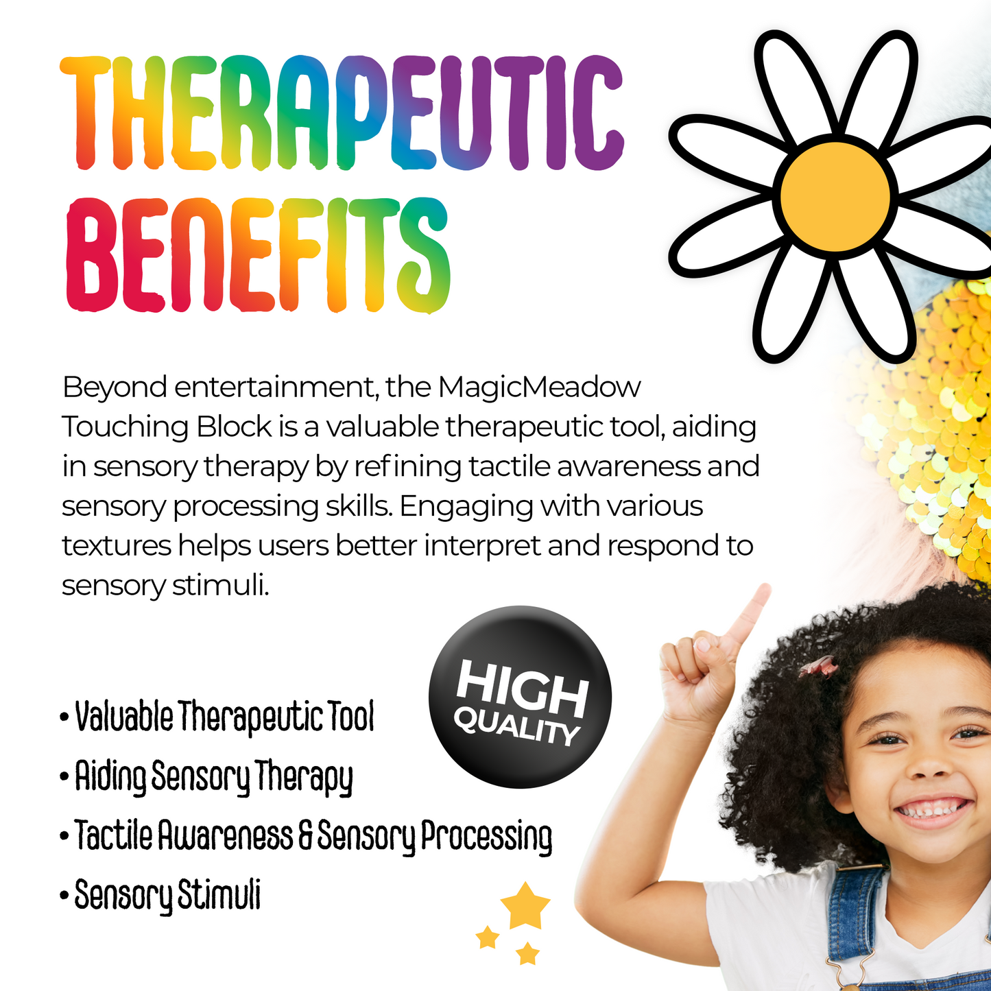 MagicMeadow Sensory Touching Block
