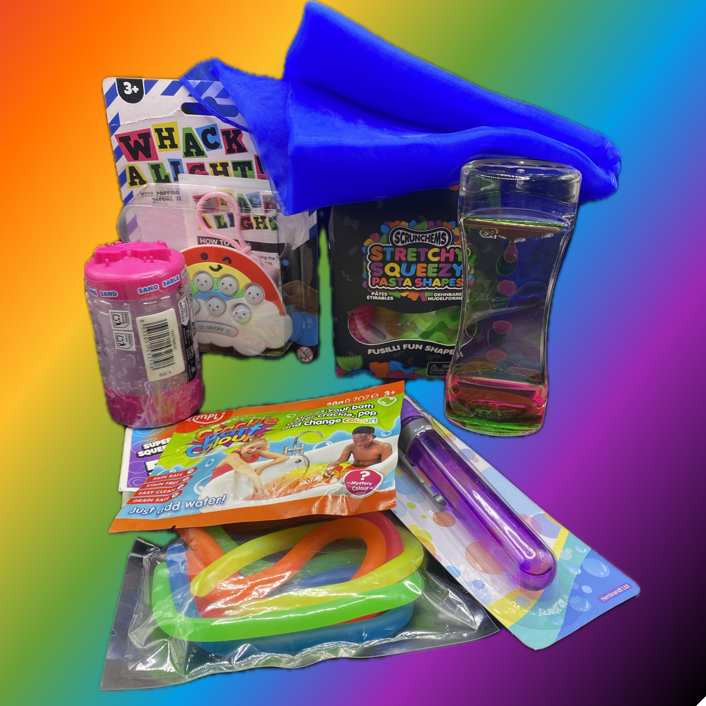 Mystery Sensory Boxes - Colour Blast