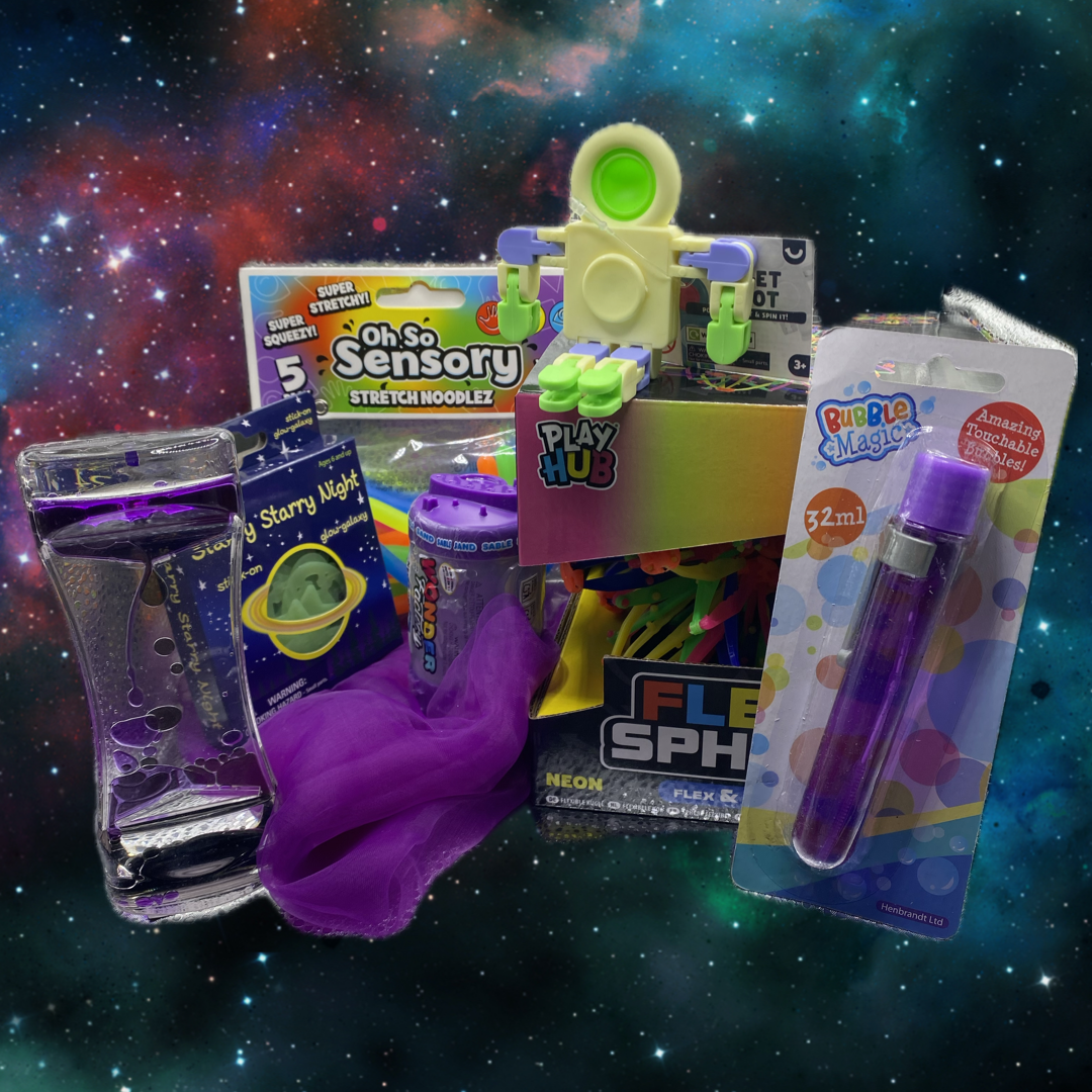 Mystery Sensory Boxes - Space Theme