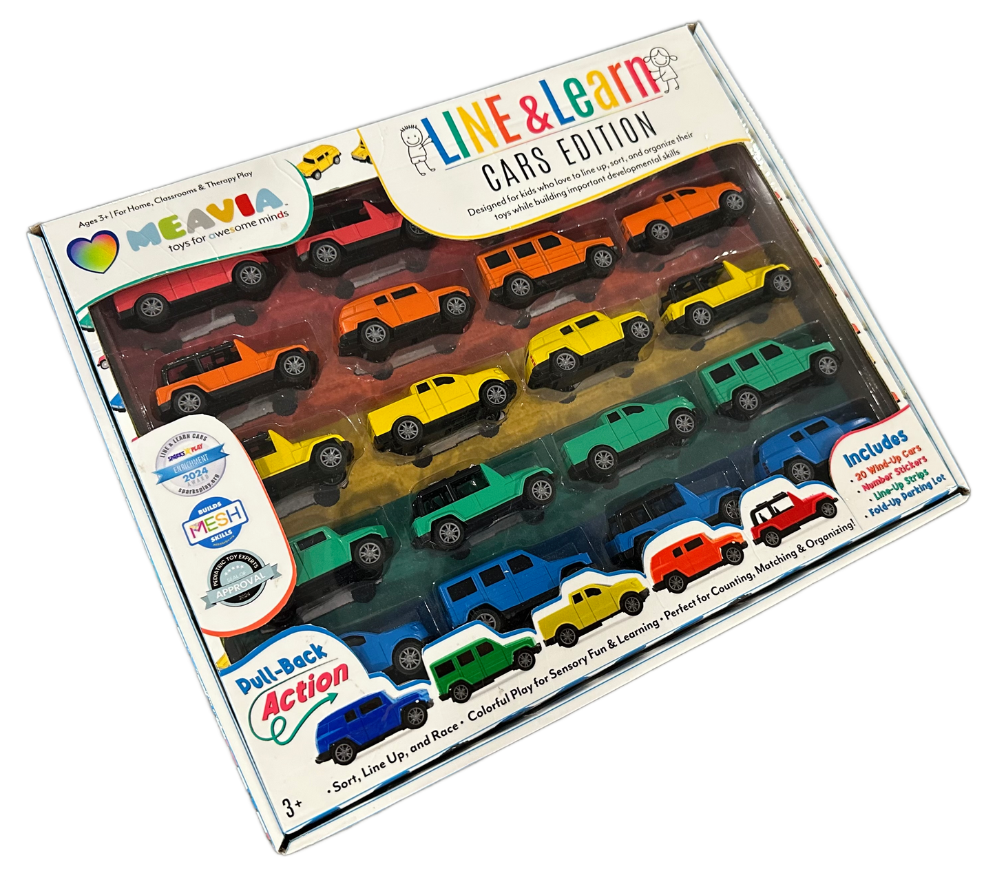 Myles and Me Line and Learn Cars Edition