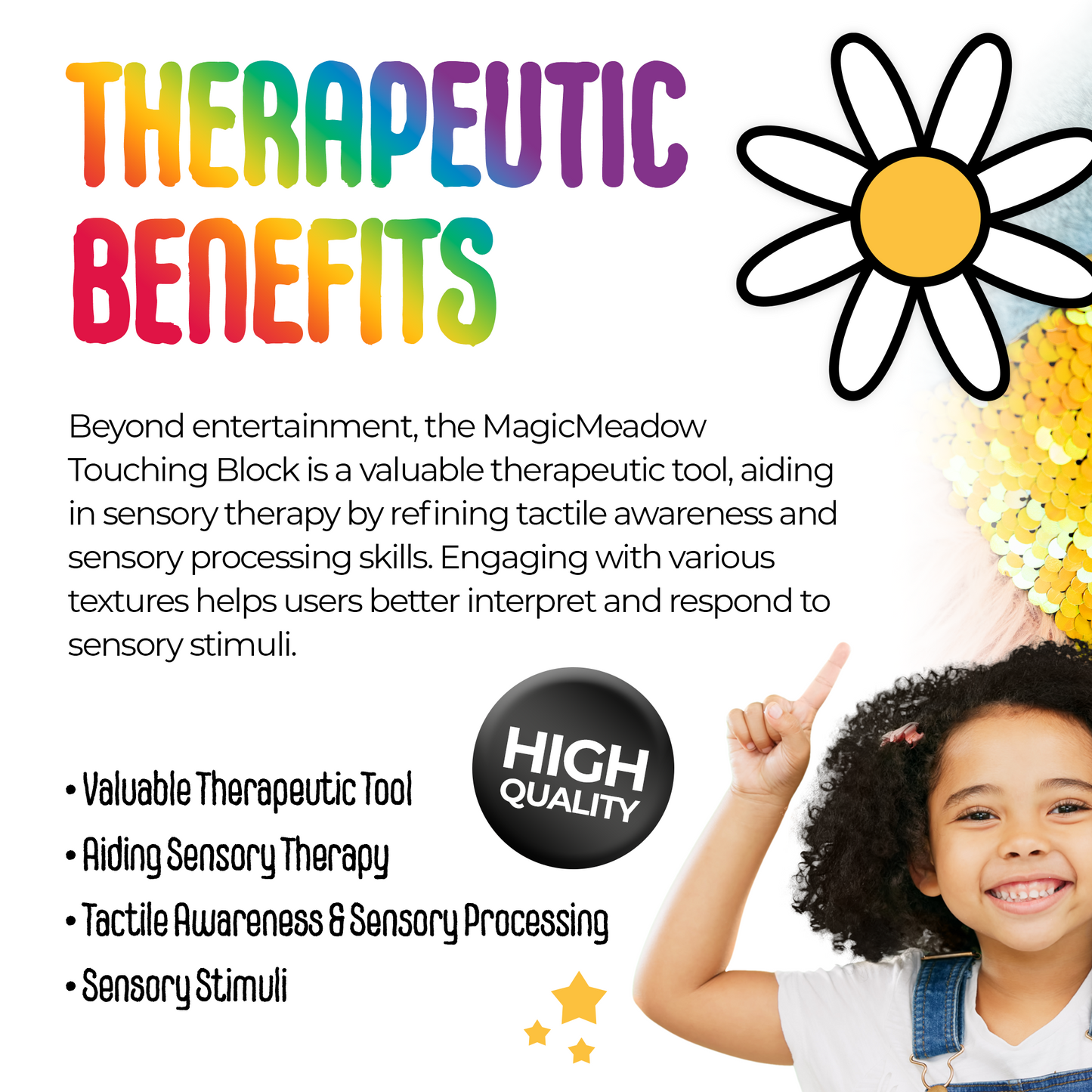 NEW MagicMeadow Sensory Touching Block