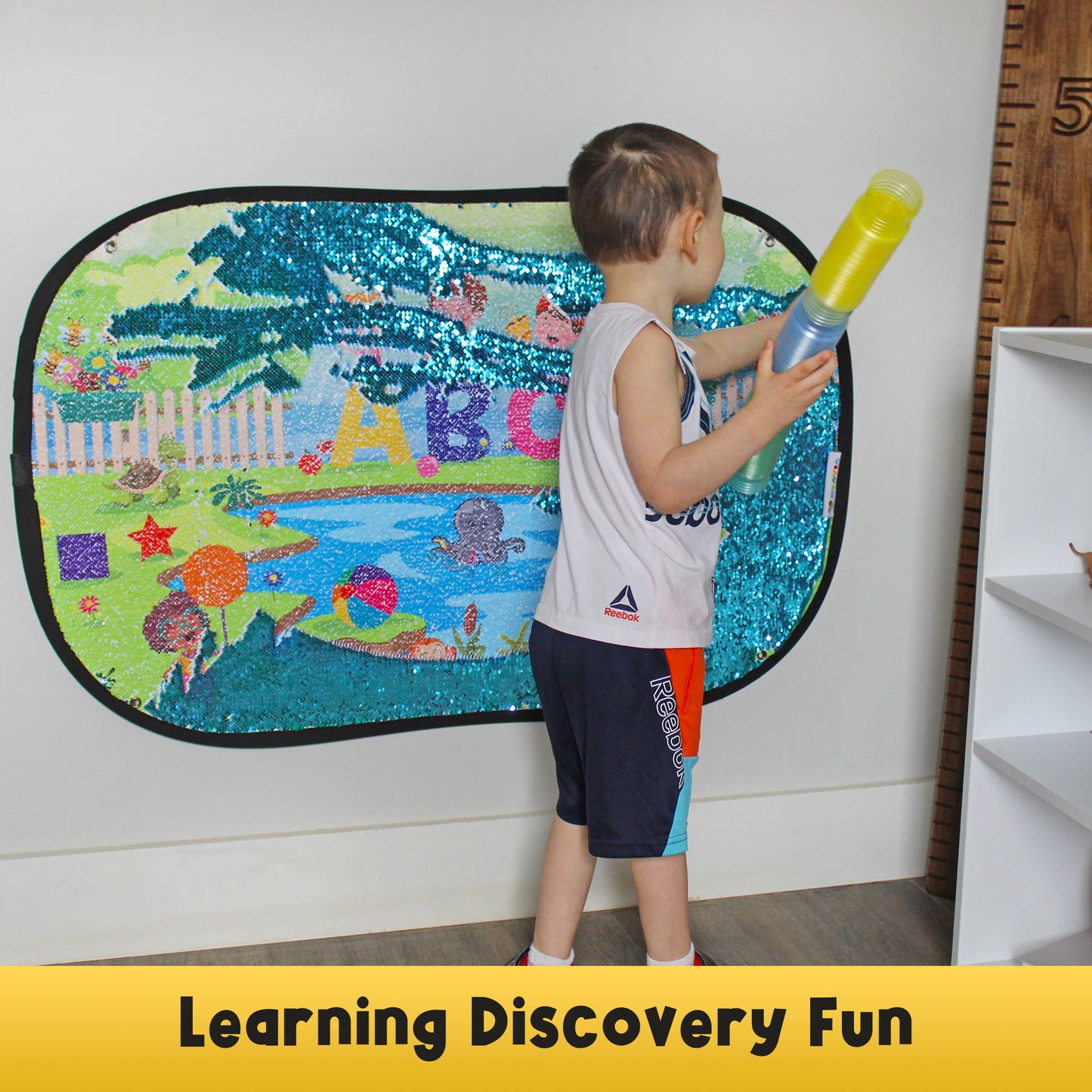 Meavia Learning Discovery Sequins Wall