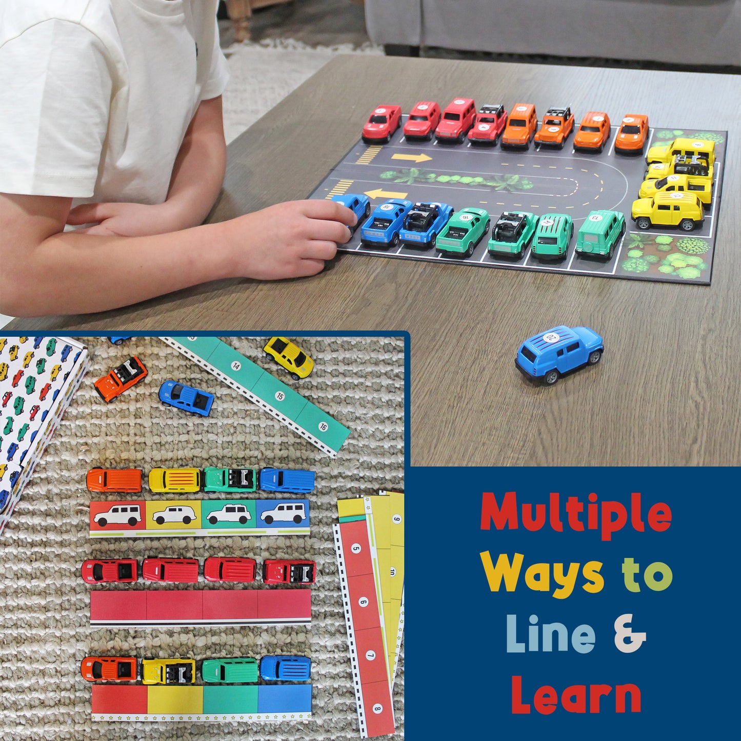 Myles and Me Line and Learn Cars Edition