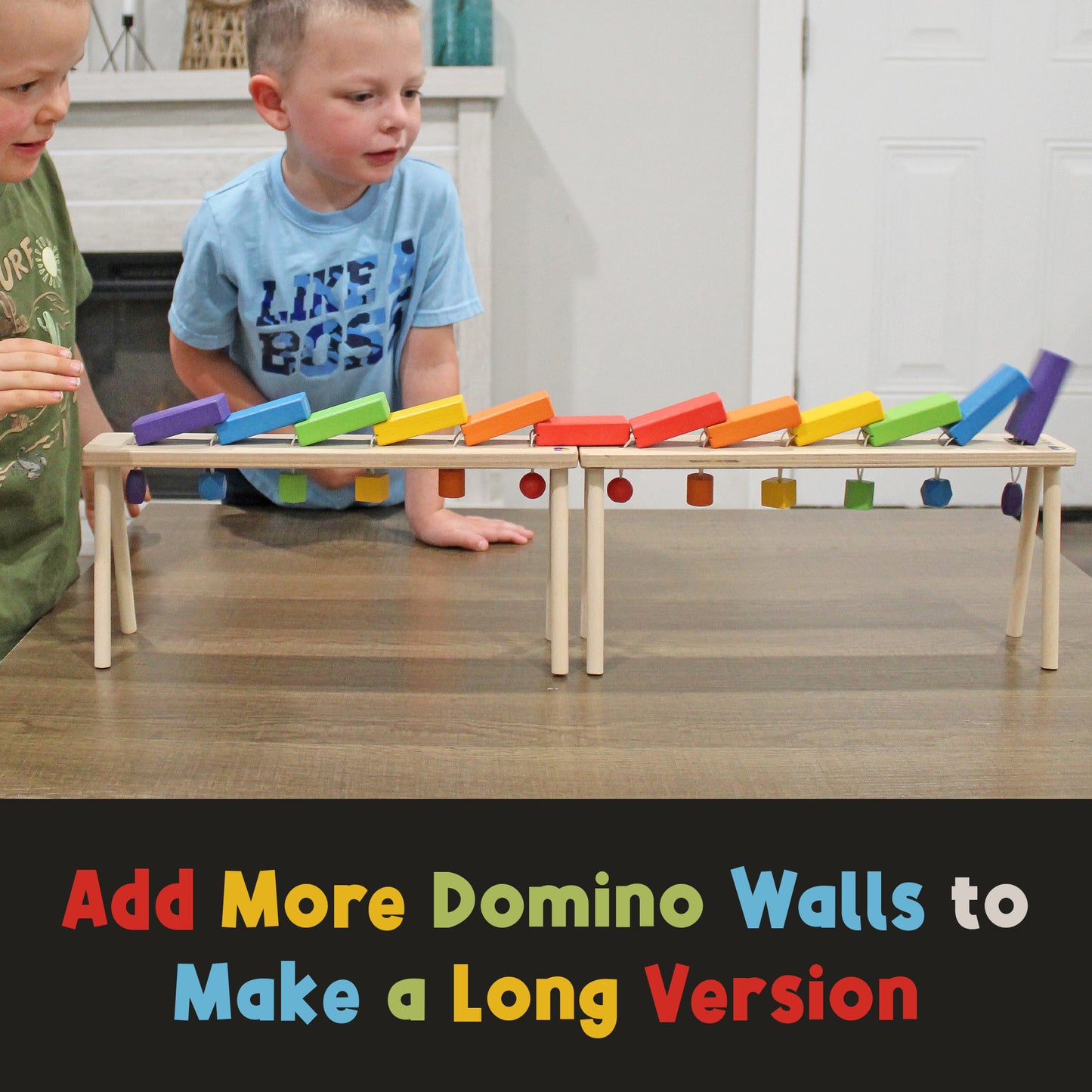 Meavia Falling Domino Wall/Stand