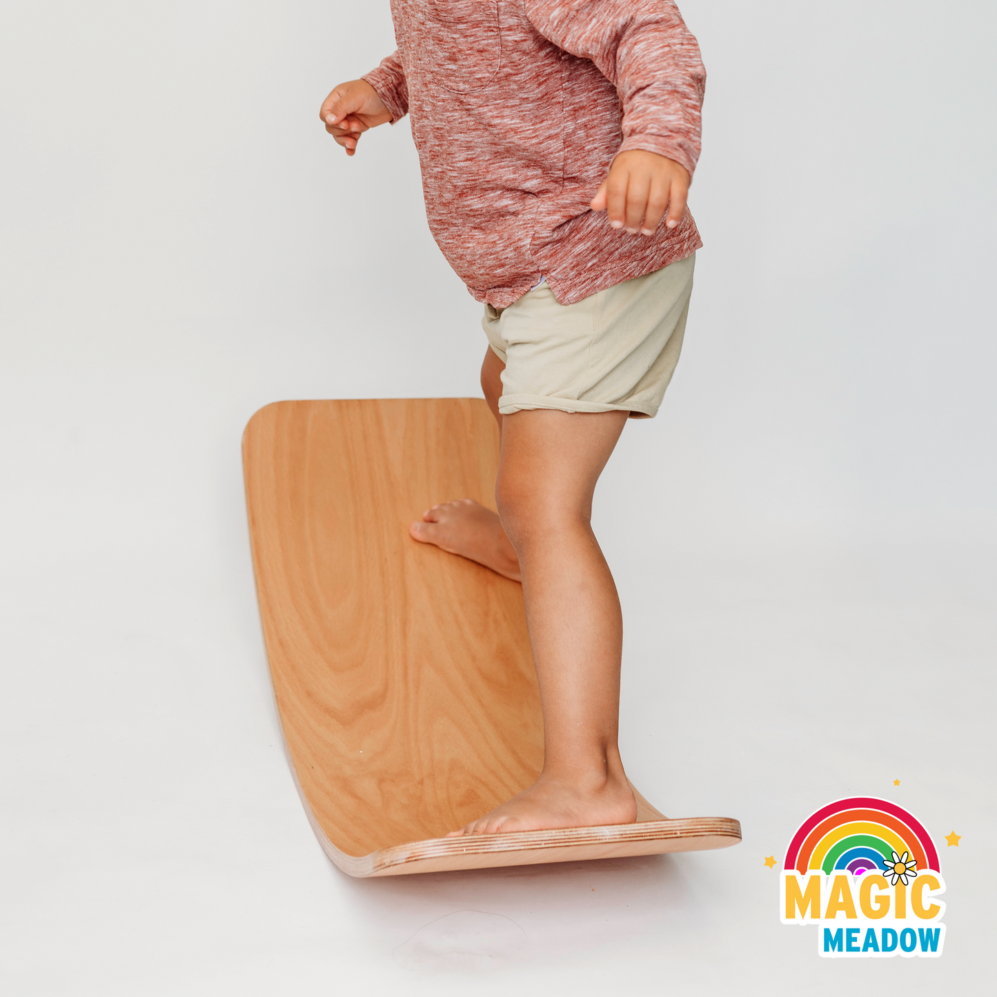 MagicMeadow Wooden Balance Board