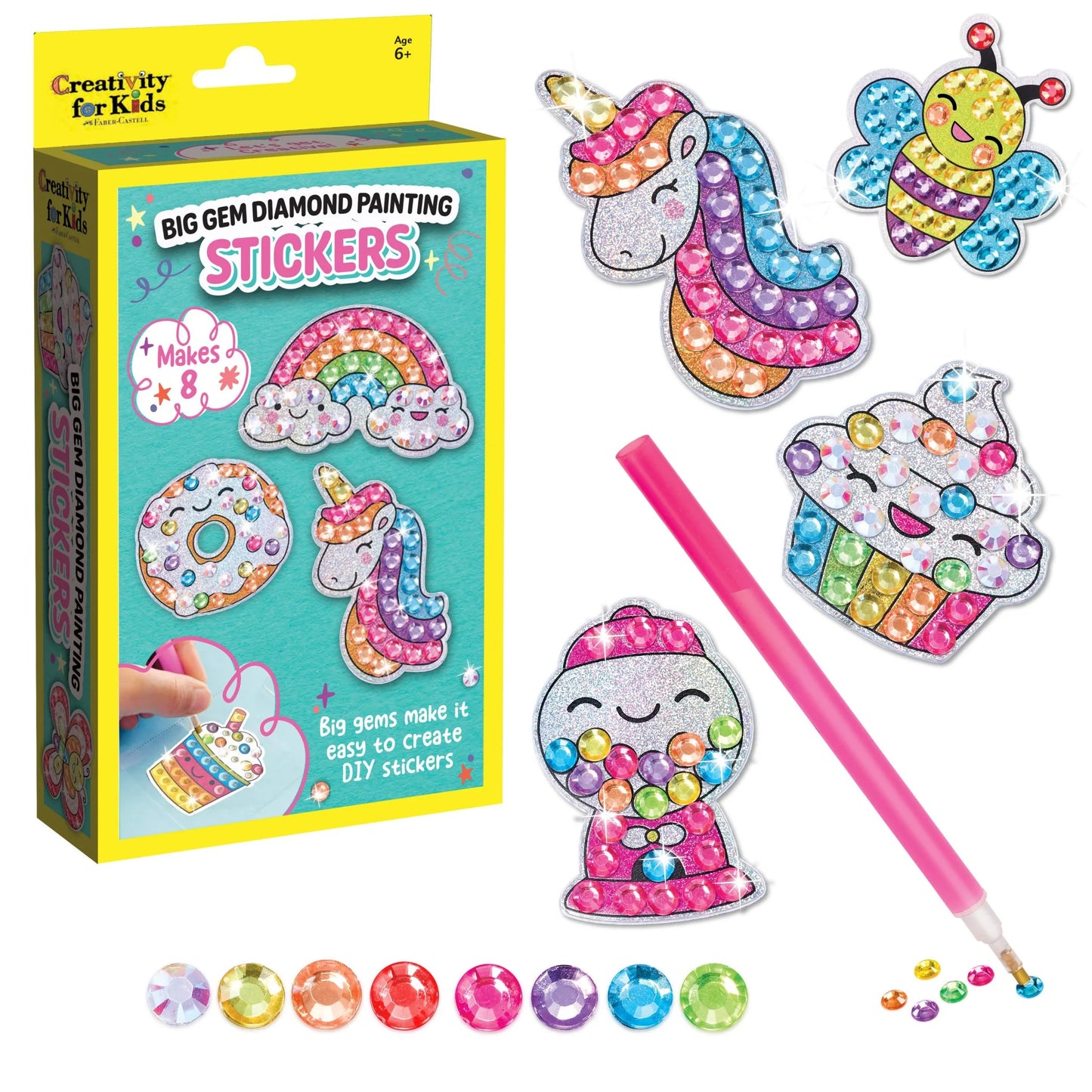 Creativity For Kids - Big Gem Diamond Painting Stickers