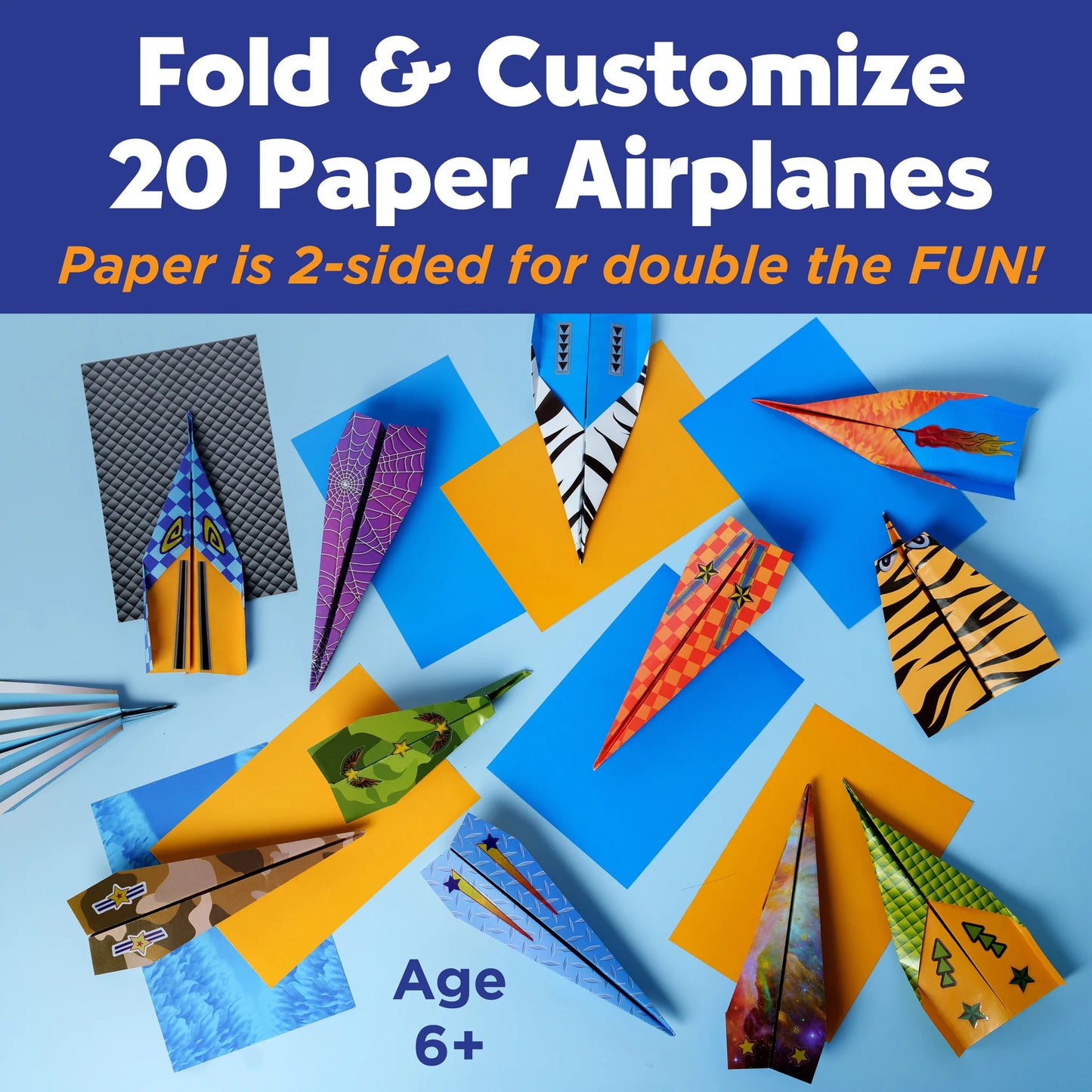 Creativity For Kids - Paper Airplane Squadron