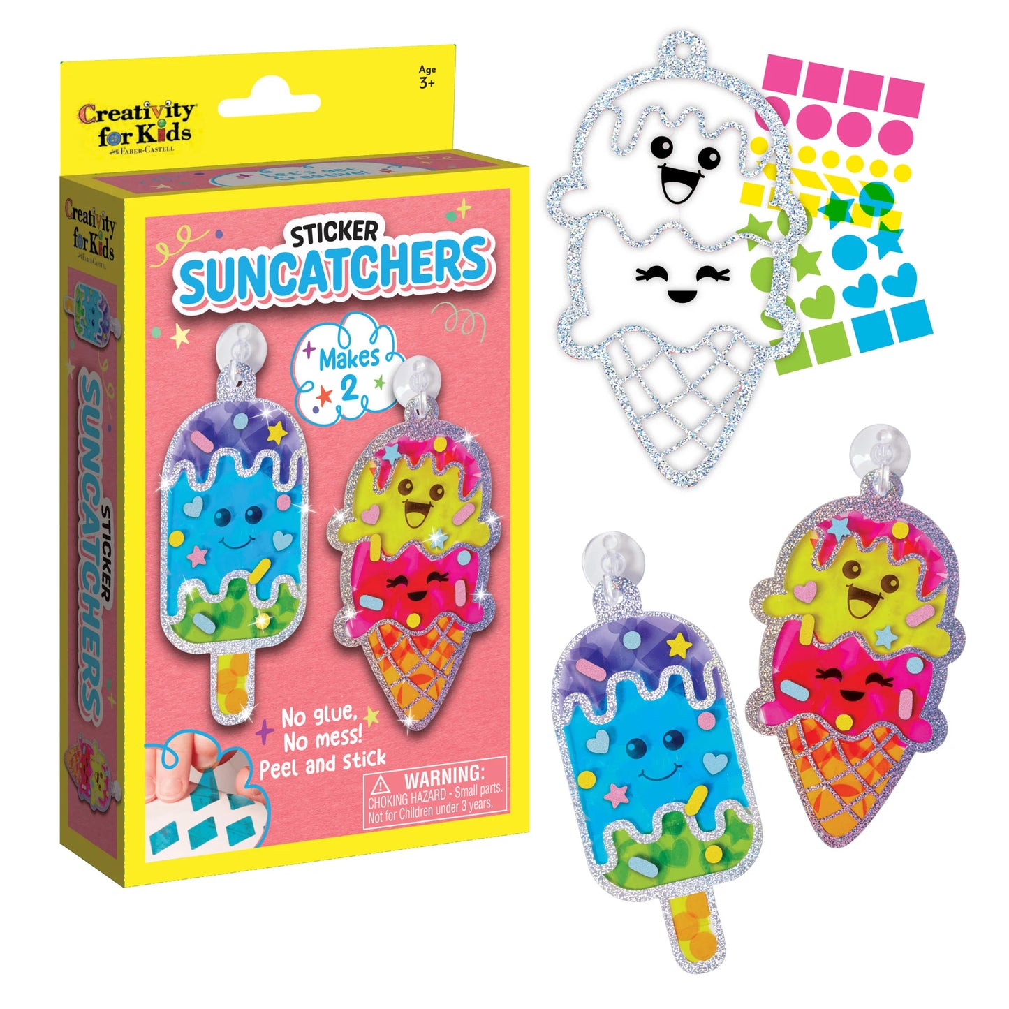 Creativity For Kids - Sticker Suncatchers