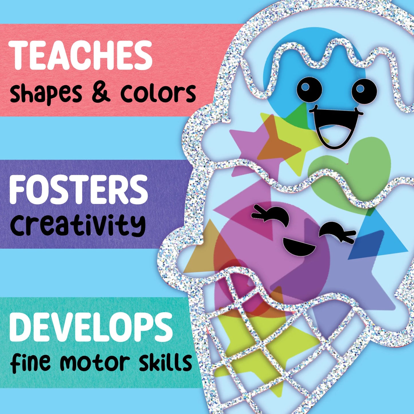 Creativity For Kids - Sticker Suncatchers