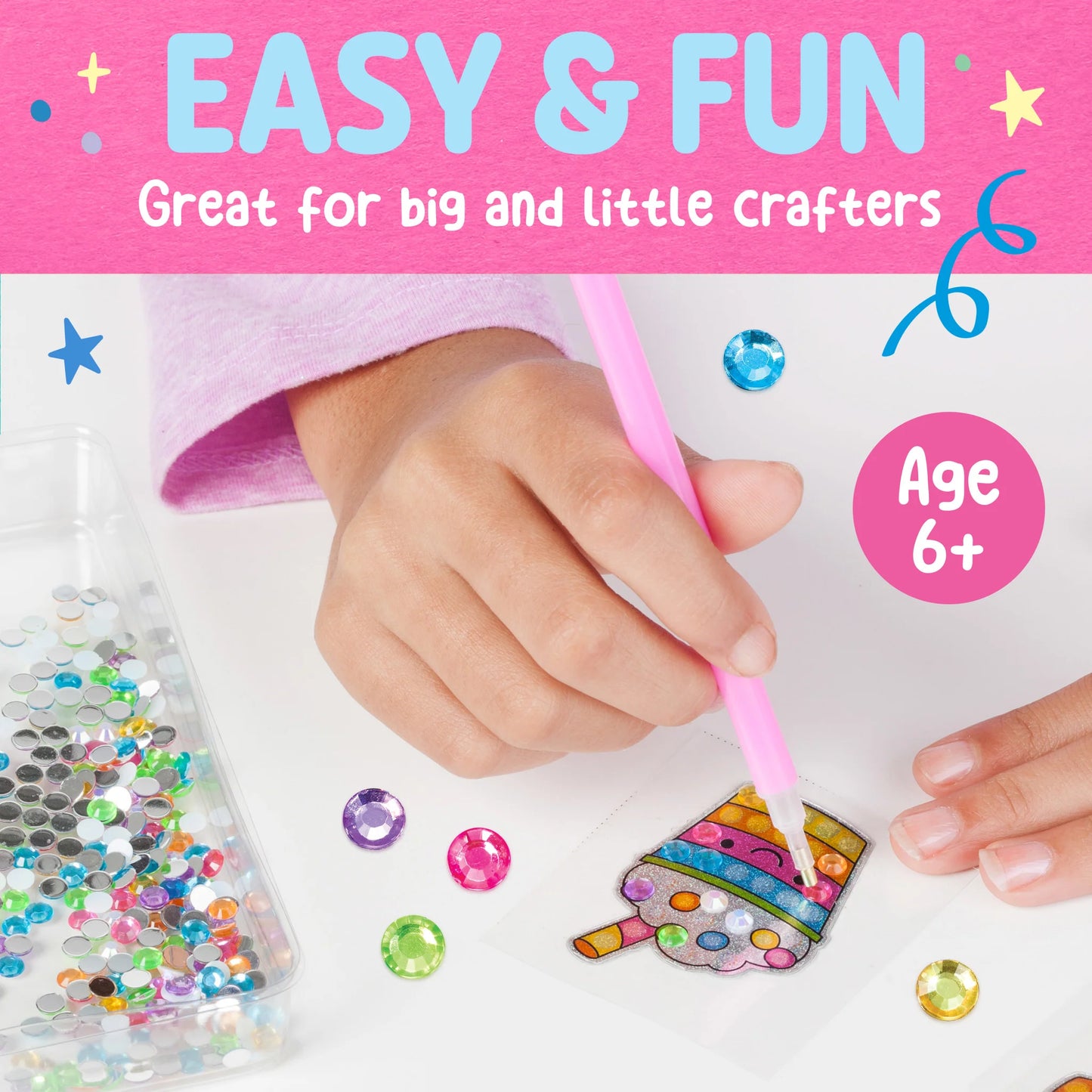 Creativity For Kids - Big Gem Diamond Painting Stickers